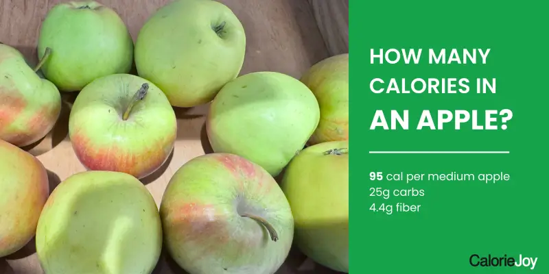 How Many Calories in an Apple? (All Sizes and Varieties)