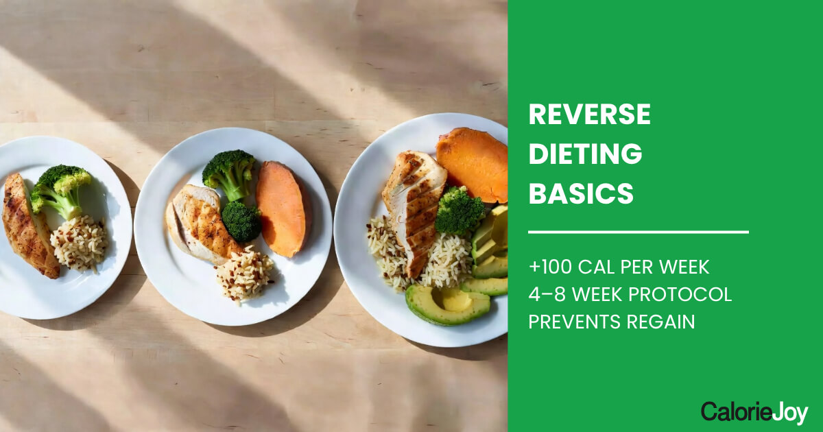 Reverse Dieting: How to Increase Calories Without Gaining Weight Back