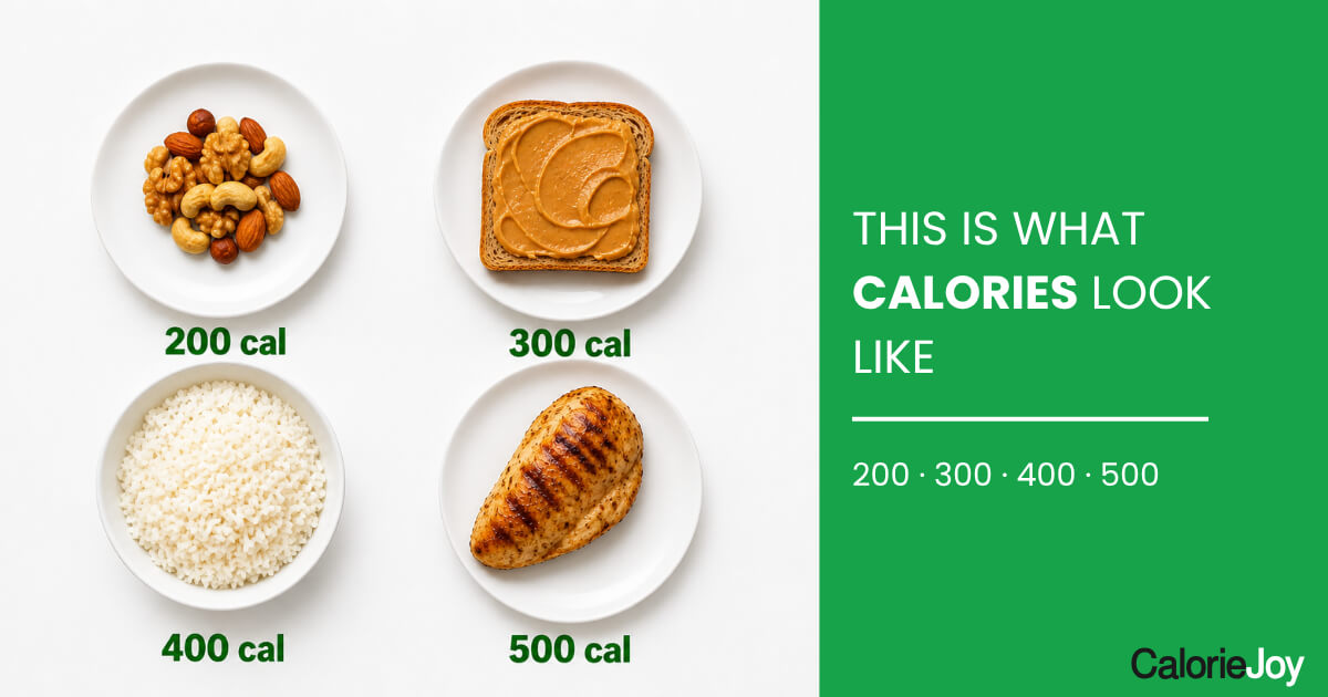 What 200, 300, 400, and 500 Calories Actually Look Like