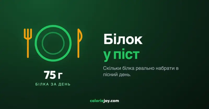 Білок у піст: чому його не вистачає і що з цим робити