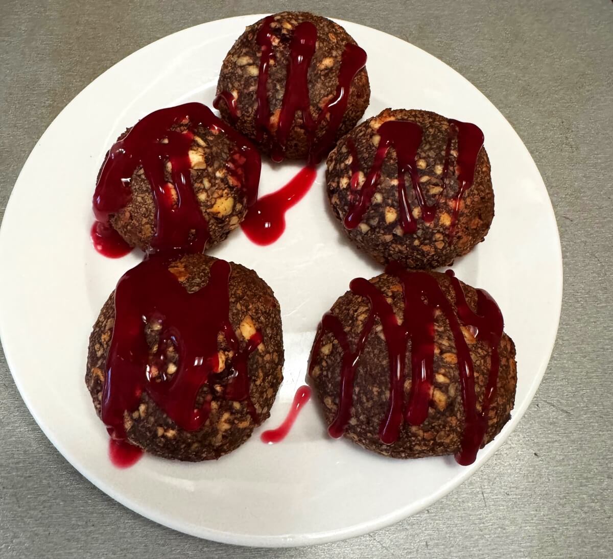 Air Fryer Chocolate Protein Syrniki (86 Cal Each)