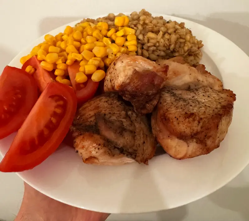 Salt & Pepper Air Fryer Turkey Breast Bites