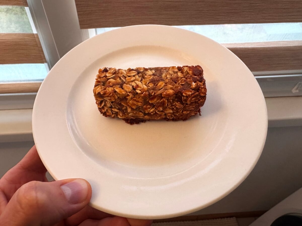 Air Fryer Oat & Raisin Protein Bars (237 Cal, 2g Fat)
