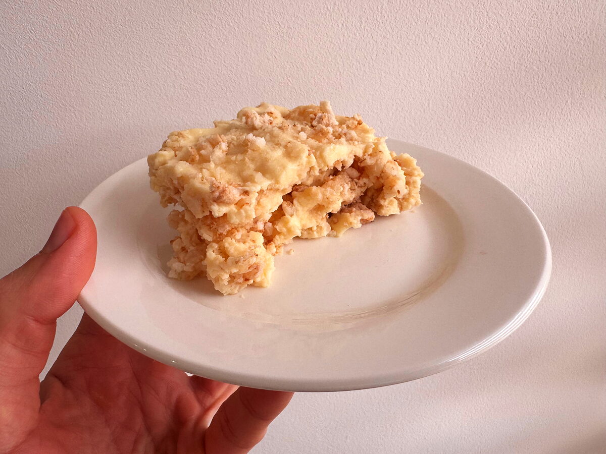 No-Bake Rice Cake Napoleon (161 Cal per Slice)