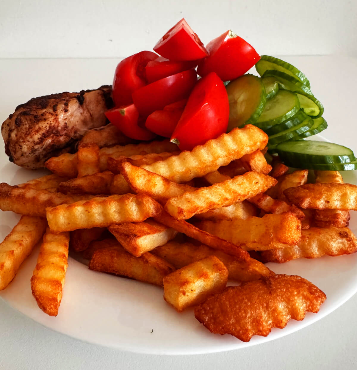 Crispy Air Fryer Crinkle-Cut Fries